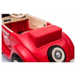 Elektrické autíčko Mercedes Benz 540K Retro - červená - nosnosť 100KG!!!